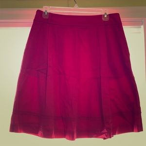 White House Black market, pink A-line skirt
